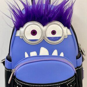 Universal Studios Exclusive - Loungefly® Purple Minion Mini Backpack - NWOT